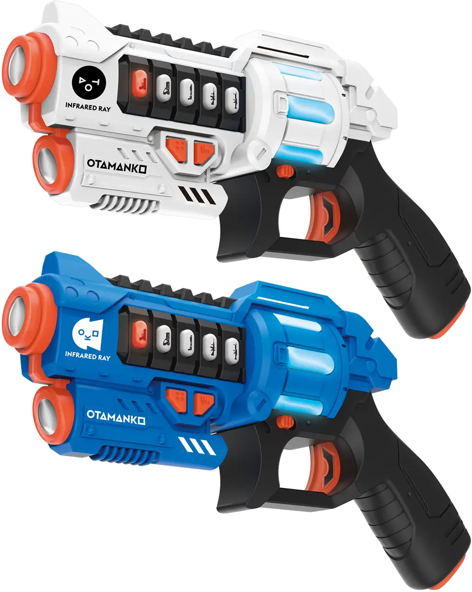 Набор лазерного оружия OTAMANKO Лазерные бои 2 лазерных пистолета