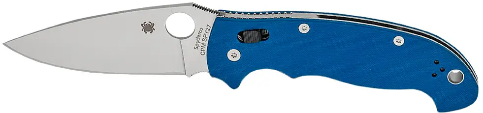 Ніж Spyderco Manix 2 XL CPM SPY27 G-10 Cobalt Blue