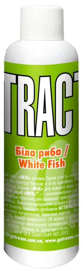 Аттрактант G.Stream Attractiv Series MIX Белая рыба 100ml