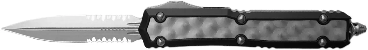 Ніж Microtech Makora Double Edge Bubble Inlay Stonewash Signature Series
