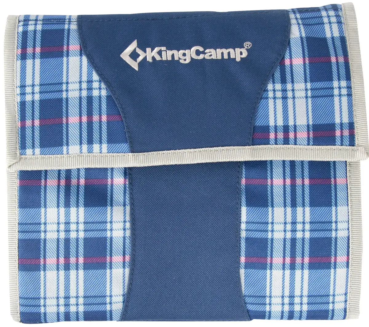 Набір для пікніка KingCamp Picnic Cooking Wallet. Blue Checkers