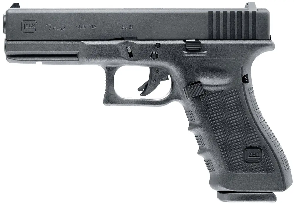 Пистолет страйкбольный Umarex Glock 17 Gen 4 Blowback Gas кал. 6 мм. Black