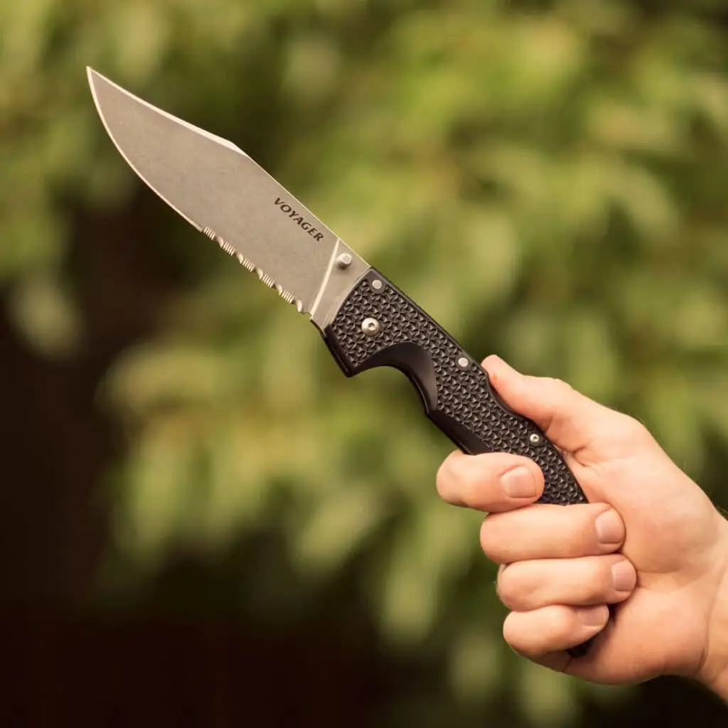 Ніж Cold Steel Voyager XL TP 10A Black (CS-29AXT) 12601410